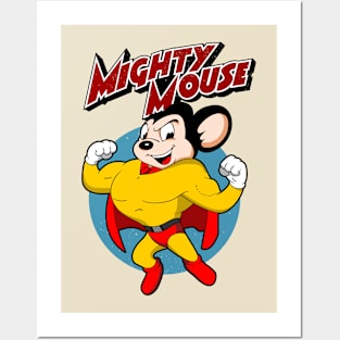 mighty mouse Posters and Art